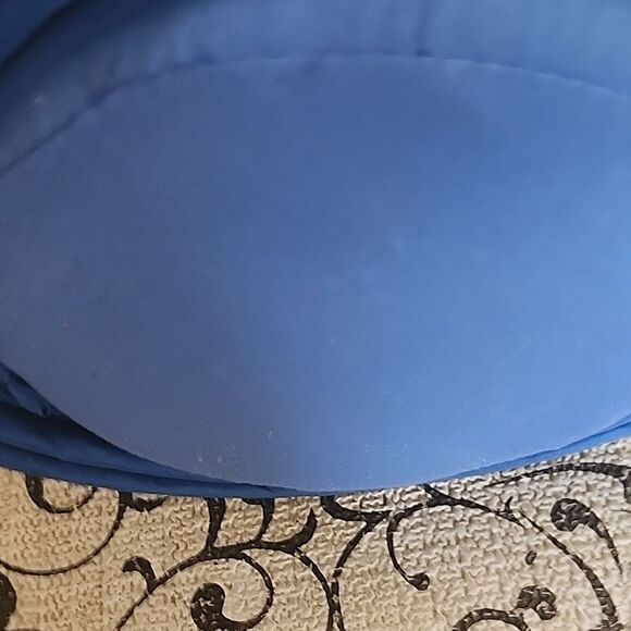 Vibrant Orange and Blue Yoga Mat - Picture 9 of 12